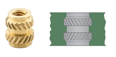 SI (Standard Inserts) Ultrasonic/Heat Staking Inserts
